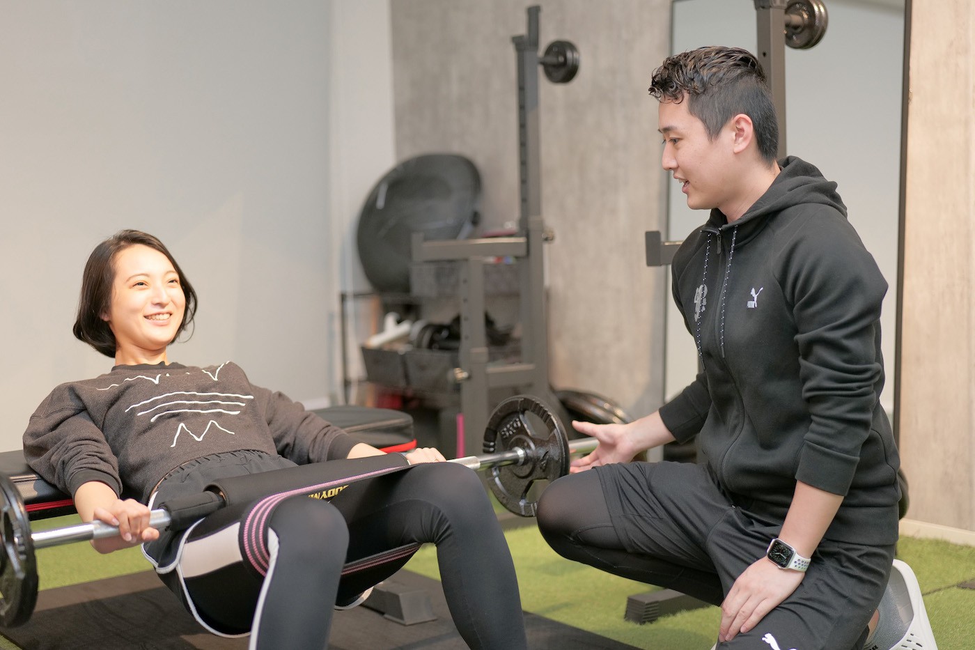 パーソナルジムのスタッフ